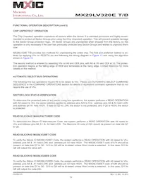 MX29LV320ETMI-70G Datasheet Page 19