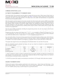 MX29LV320ETMI-70G Datenblatt Seite 23