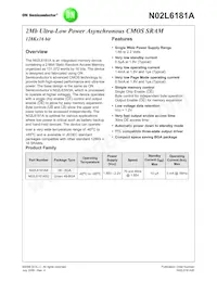 N02L6181AB27I Datasheet Cover