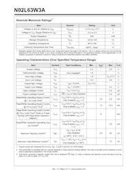 N02L63W3AT25IT Datasheet Page 4