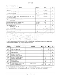 NCP1850FCCT1G Datasheet Page 4