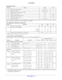 NL3HS644FCTAG Datasheet Page 3