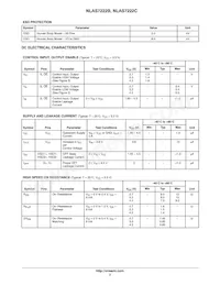 NLAS7222CMUTBG Datasheet Page 3