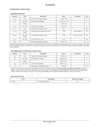 NLAS8252MUTAG Datasheet Page 3
