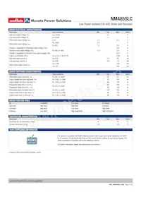 NM485SLC Datasheet Page 2