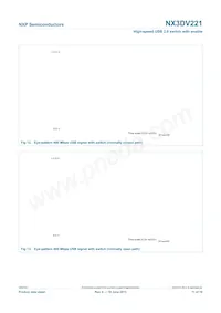 NX3DV221GM Datasheet Page 11