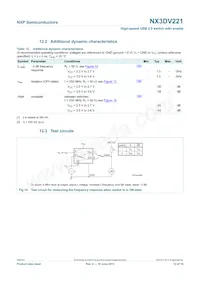 NX3DV221GM Datasheet Pagina 12