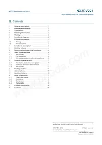 NX3DV221GM Datasheet Pagina 19