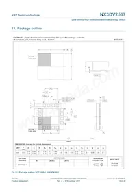 NX3DV2567GU Datasheet Page 15