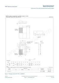 NX3DV2567GU Datasheet Page 16