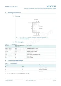 NX3DV42GU10X Datasheet Page 3