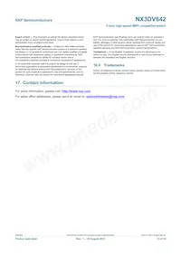 NX3DV642GU Datasheet Page 15