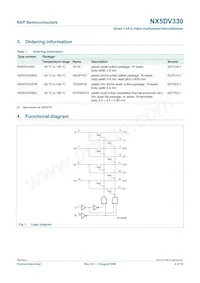 NX5DV330BQ Datasheet Page 2