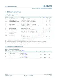 NX5DV330BQ Datasheet Page 5