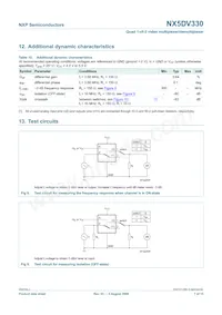 NX5DV330BQ Datasheet Page 7