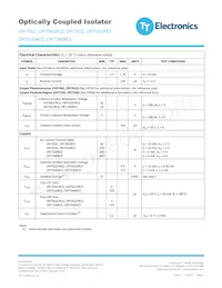 OPI7010 Datasheet Pagina 3