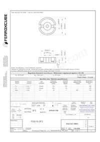 P26/16-3F3 Datasheet Pagina 3