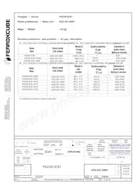 P42/29-3C81 Datasheet Cover