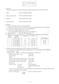 PC123Y22FZ1B Datasheet Page 3