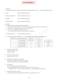 PC817X3CSZ9F Datasheet Page 3