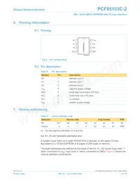 PCF85103C-2P/00 Datasheet Page 4
