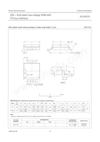 PCF8570T/F5 Datasheet Pagina 15