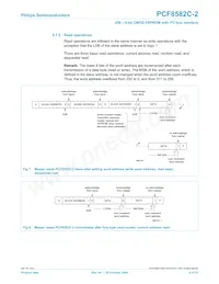 PCF8582C-2P/03 Datasheet Page 9