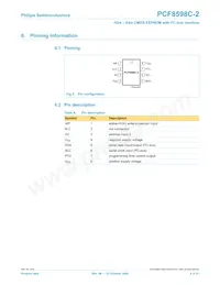PCF8598C-2T/02 Datasheet Page 4