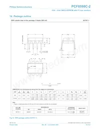 PCF8598C-2T/02數據表 頁面 14