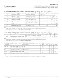 PI2DBS212QEX Datasheet Page 3