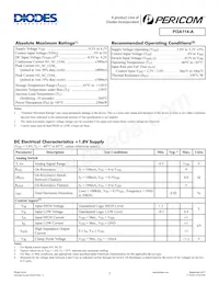 PI3A114-AZLEX Datasheet Page 2