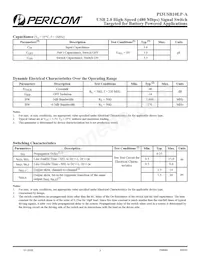 PI3USB10LP-AZMEX Datasheet Page 3
