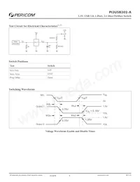 PI3USB302-AZBEX Datasheet Page 8