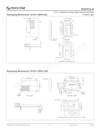 PI3V712-AZLE Datasheet Pagina 2