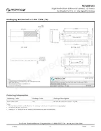 PI3VDP612ZHE Datasheet Pagina 15