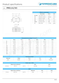 PM114/93-3C94 Datasheet Cover