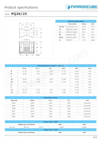 PQ26/25-3F46 데이터 시트 표지