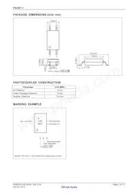 PS2381-1Y-F3-AX Datasheet Pagina 2