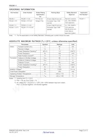 PS2381-1Y-F3-AX Datasheet Pagina 3