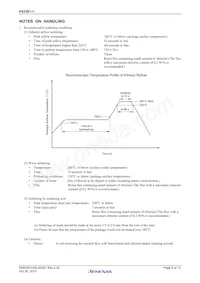 PS2381-1Y-F3-AX Datasheet Pagina 9