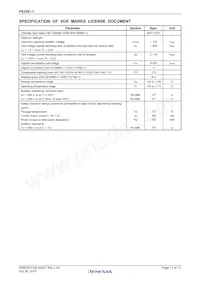 PS2381-1Y-F3-AX Datasheet Pagina 11