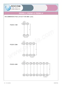 PS2501-4XSM Datasheet Page 10