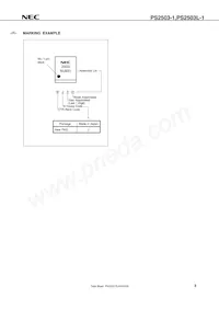 PS2503-1-K-A Datasheet Page 5