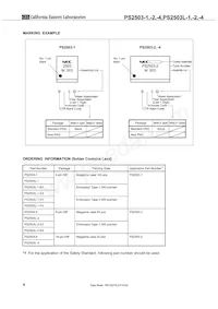 PS2503L-4-A Datasheet Pagina 4