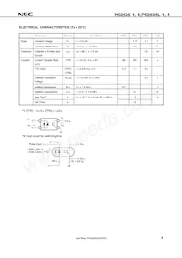 PS2505L-4-A Datasheet Pagina 5
