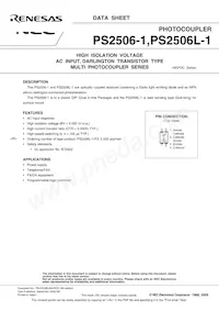 PS2506L-1-A Datasheet Page 3