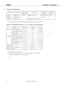 PS2506L-1-A數據表 頁面 6
