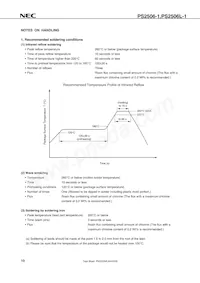 PS2506L-1-A Datasheet Pagina 12