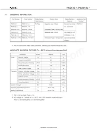 PS2513L-1-A Datasheet Pagina 4