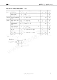 PS2513L-1-A Datasheet Pagina 5